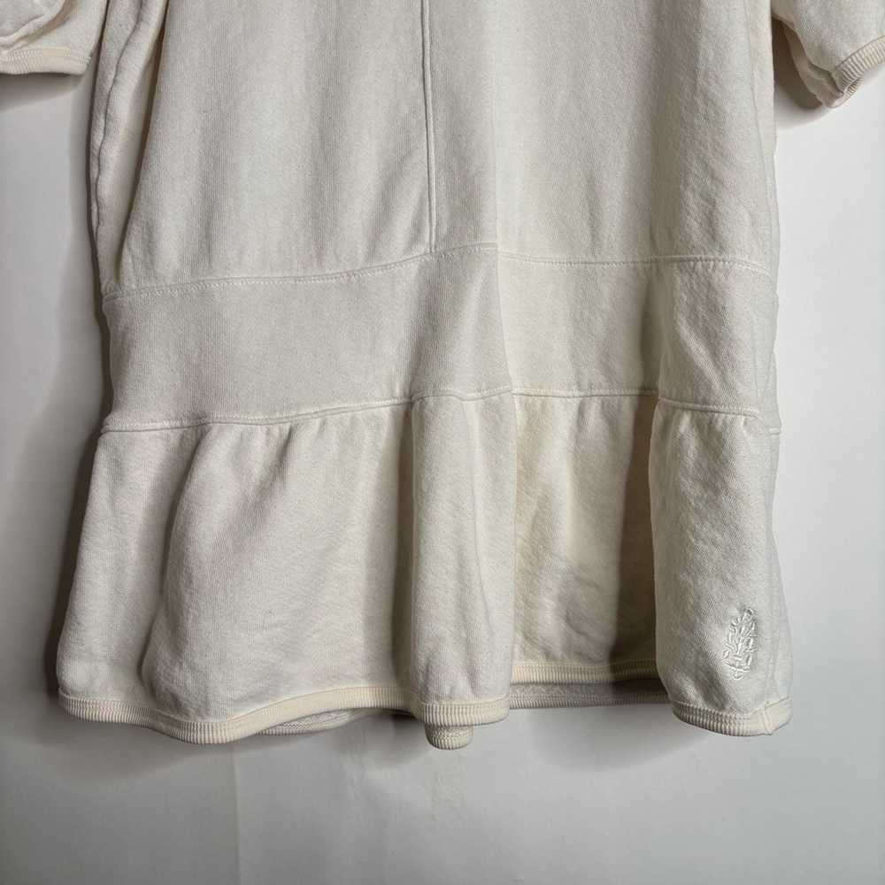 FREE PEOPLE FP Movement Elements Set Ivory Top only size Medium - Picture 6 of 10